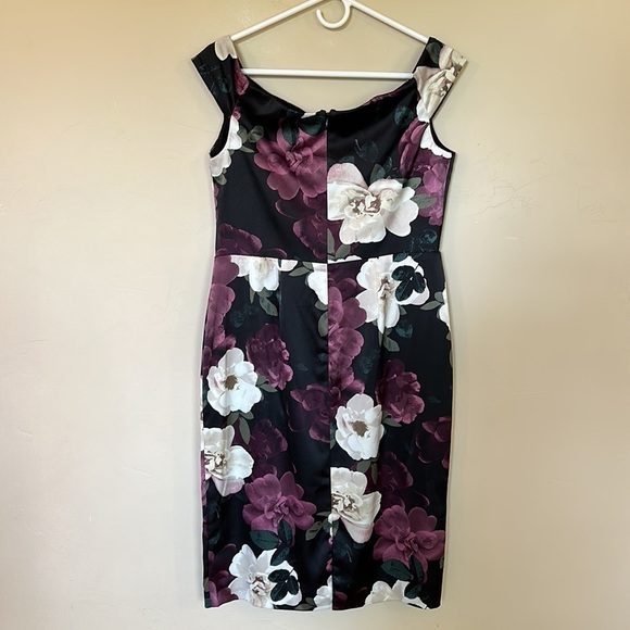 Ignite Evenings Womens Satin Sweetheart Neckline Cocktail Dress NWOT Sz 8 - Picture 12 of 15